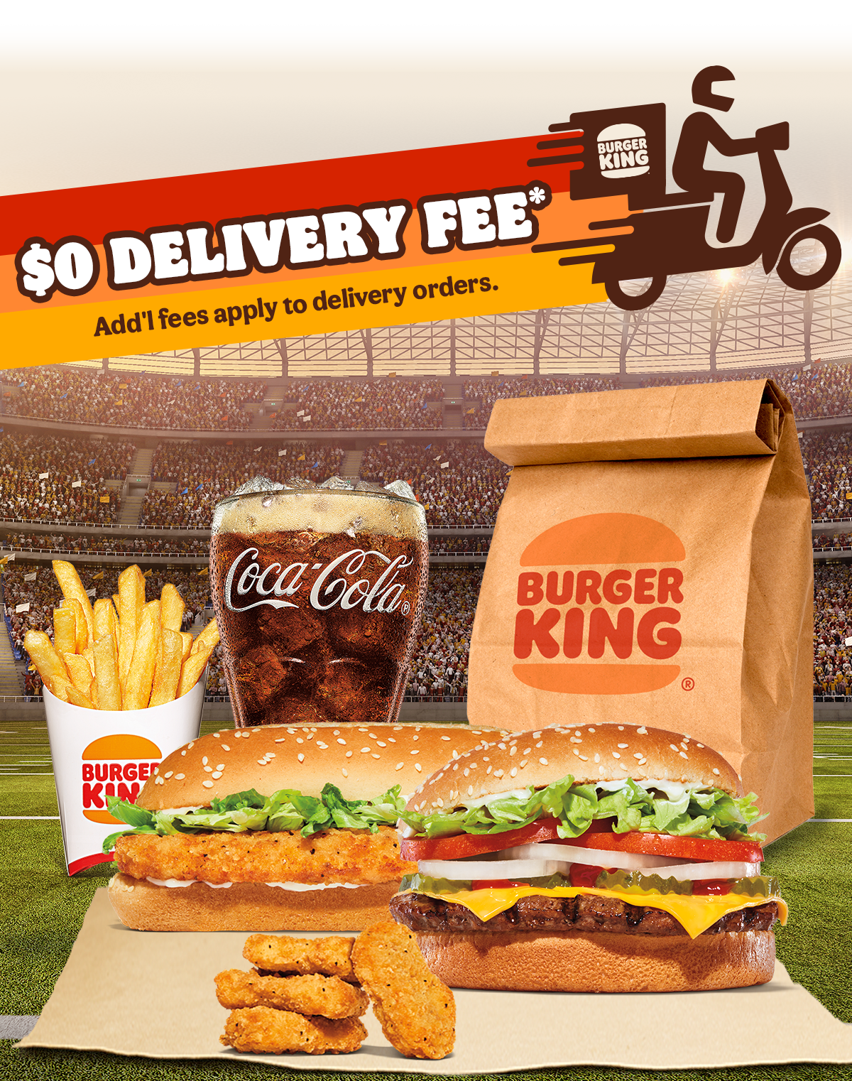 $0 delivery fee