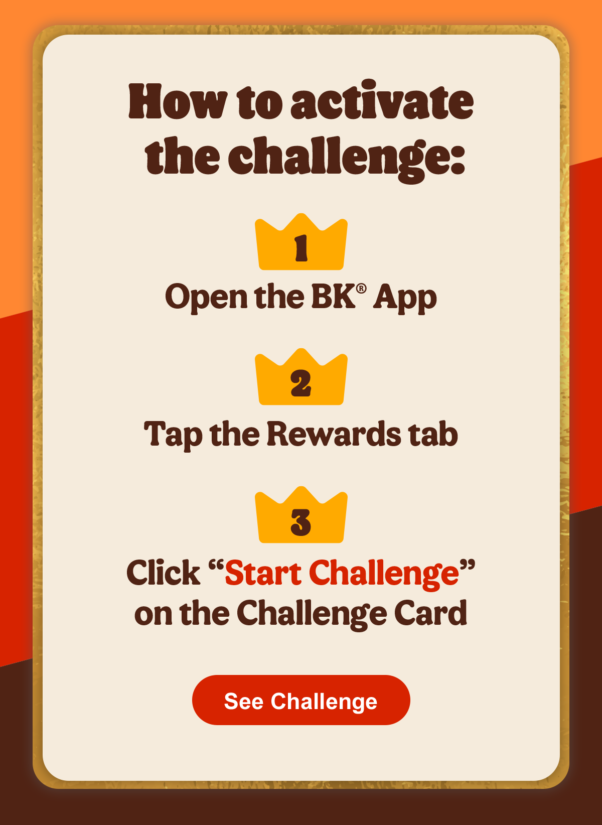 How to Activate Challenge