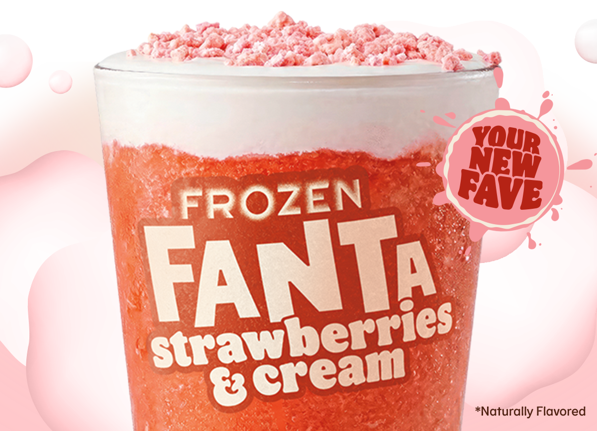 Frozen Strawberries & Cream Image