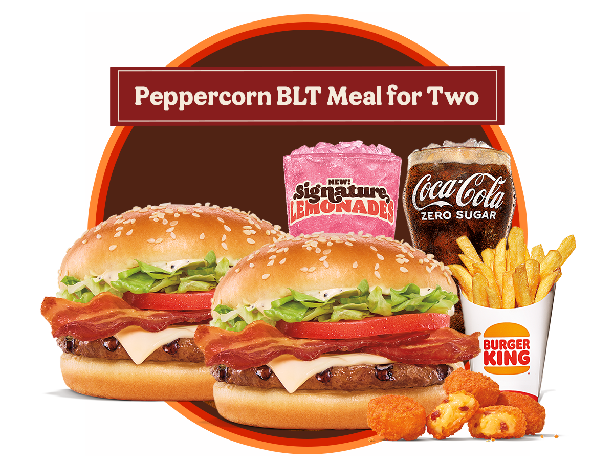 Peppercorn BLT Meal for Two