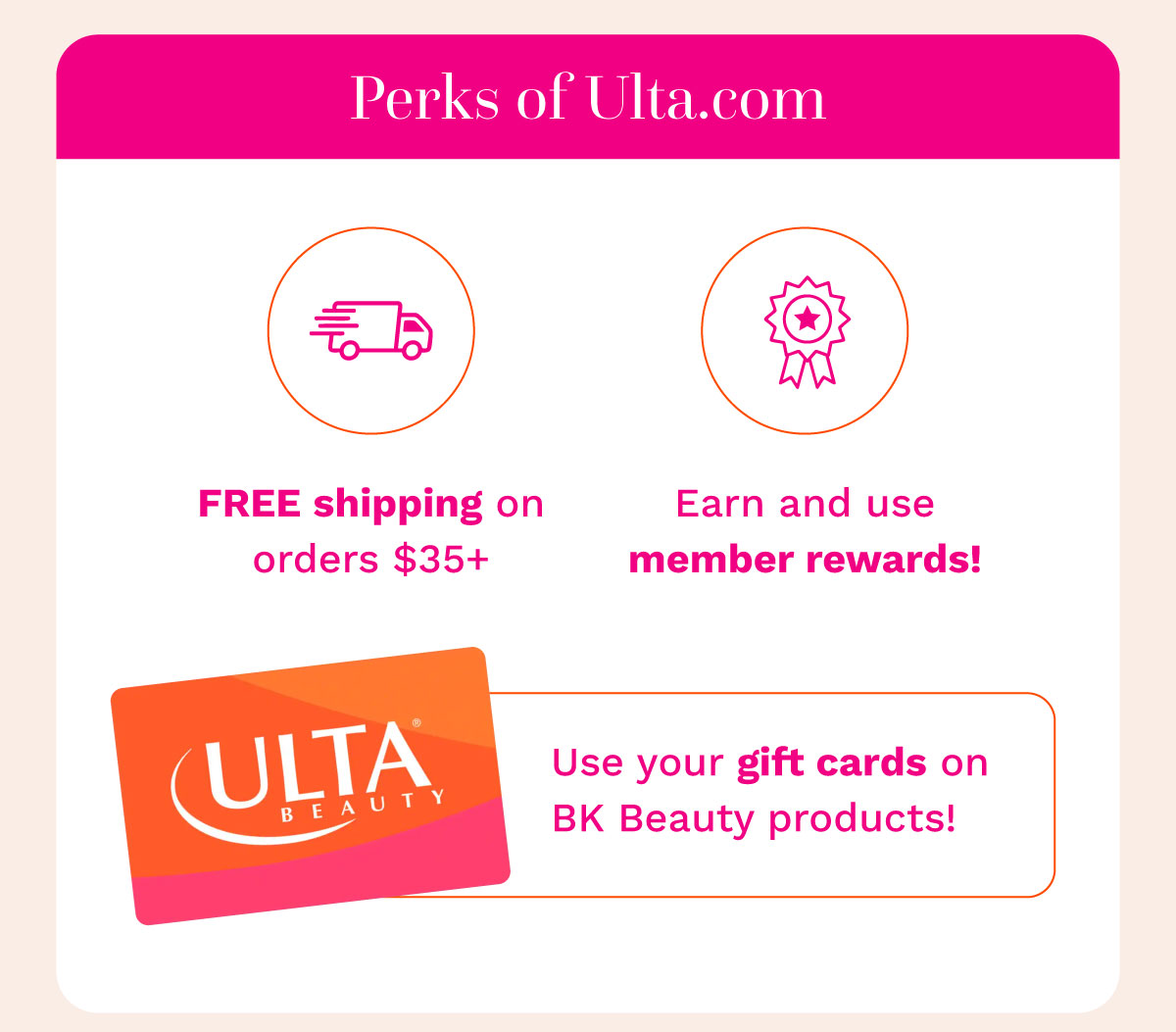 Perks of Ulta.com