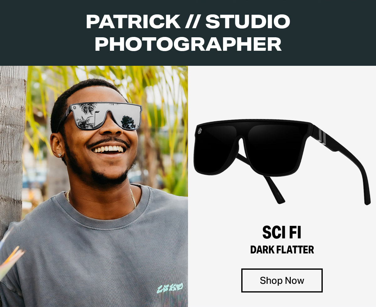 Blenders Eyewear Team Picks - SciFi Dark Flatter