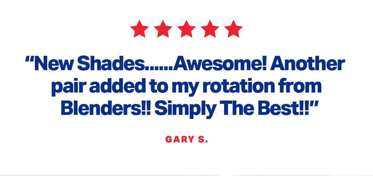 Blenders July 4th Sunglasses 