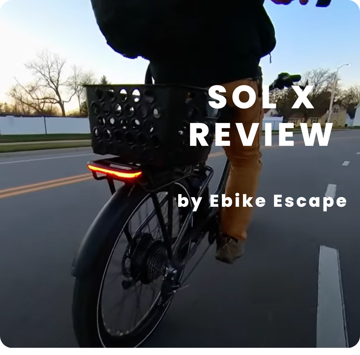 Sol X Review by Ebike Escape 