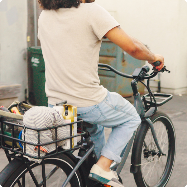 Blix bike riding