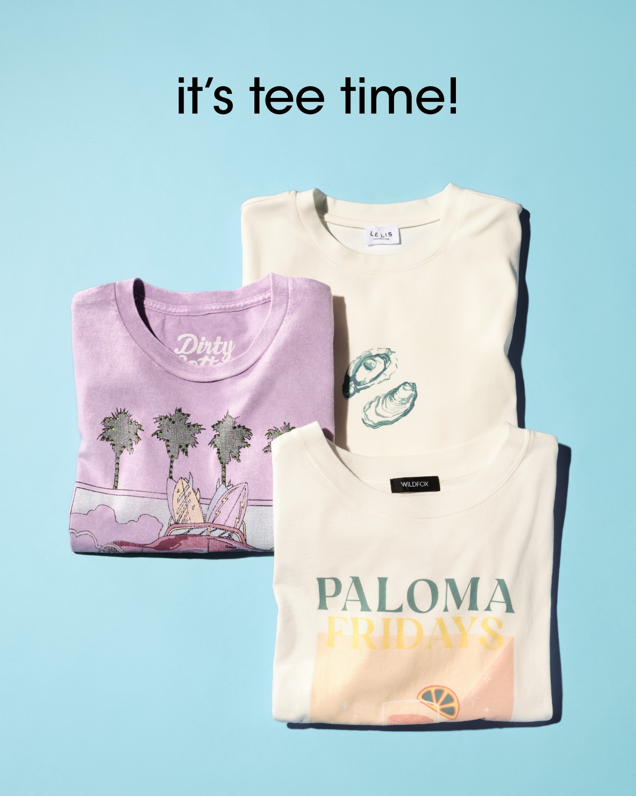 it's tee time!