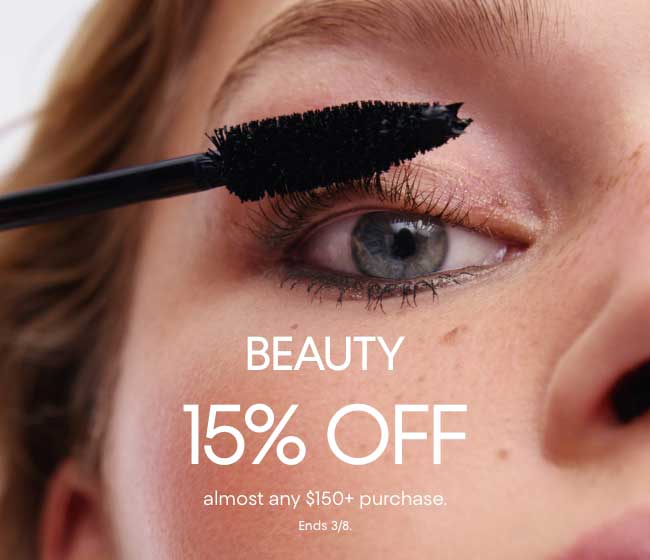 Beauty 15% Off