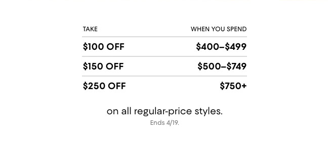 Ends 4/19