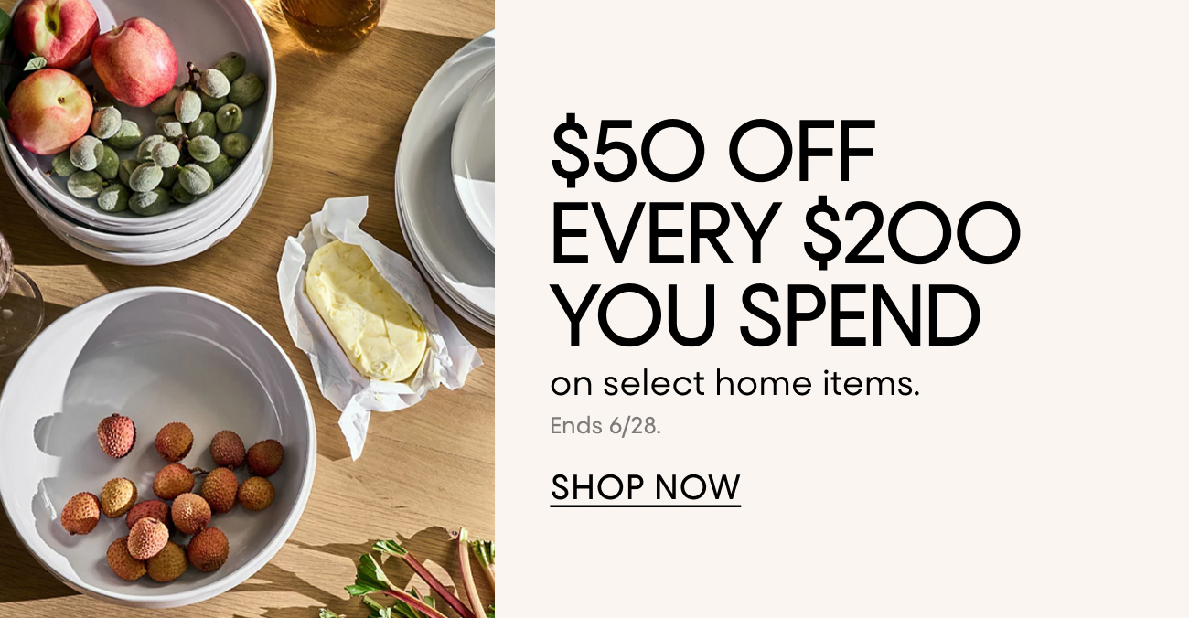 $50 Off $200 Select Home items