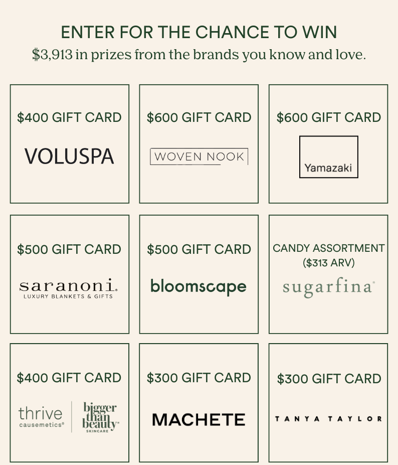 enter to win $3,913 in prizes