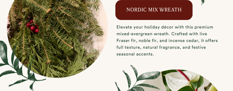 nordic mix wreath