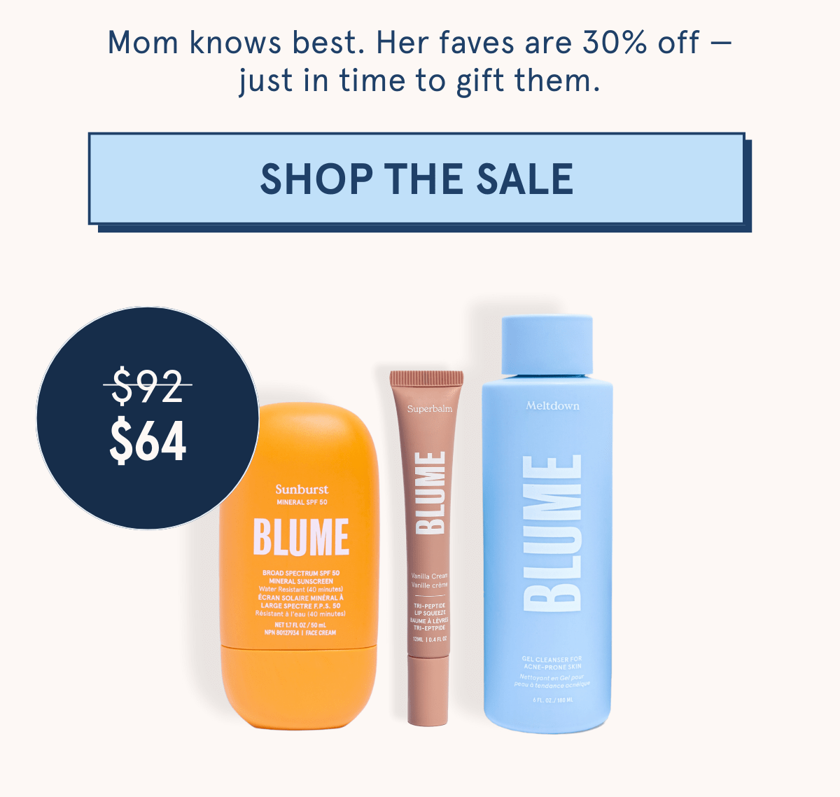 Mom knows best. Her faves are 30% off — just in time to gift them. [SHOP THE SALE]