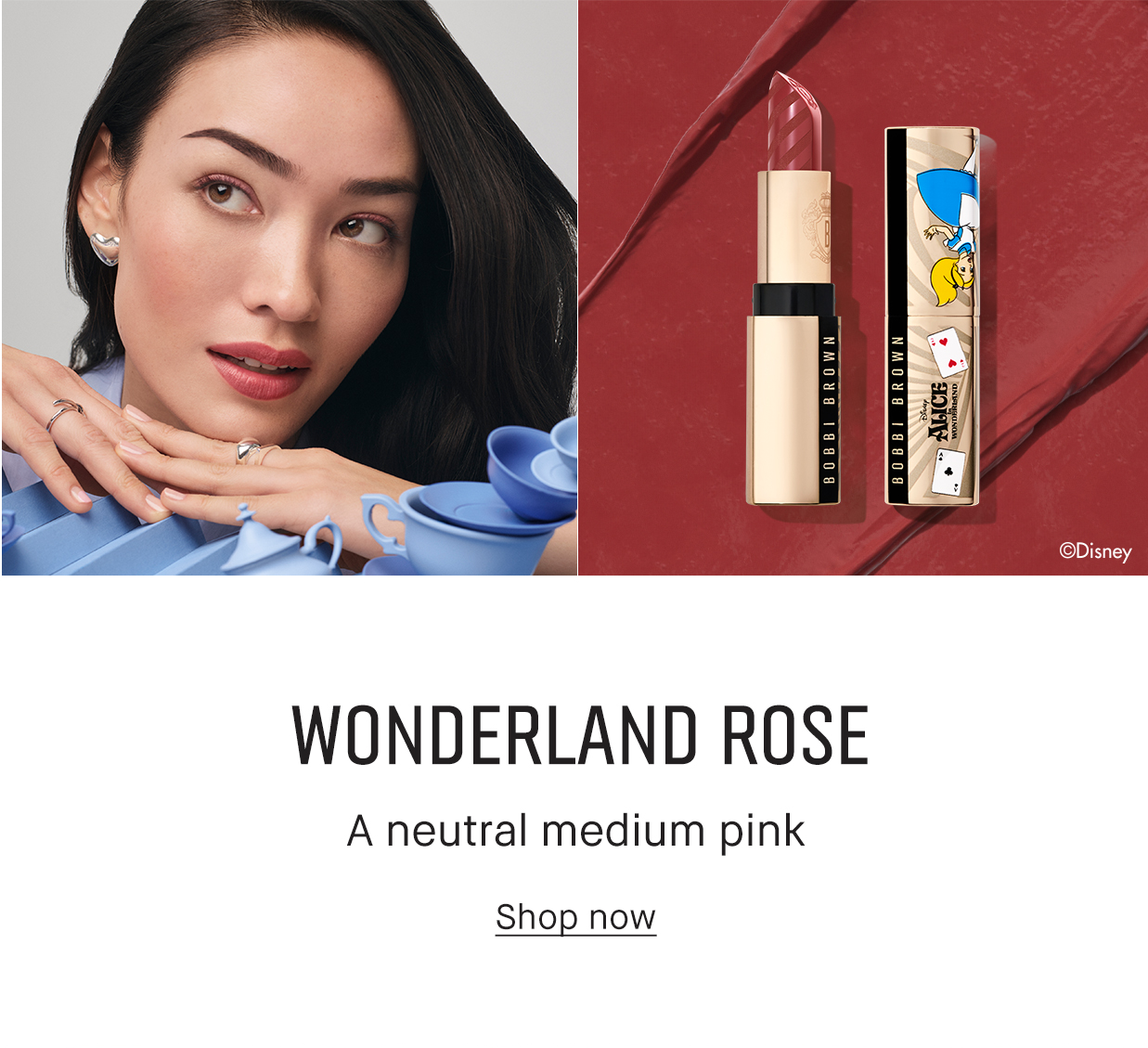 WONDERLAND ROSE | A neutral medium pink | Shop now