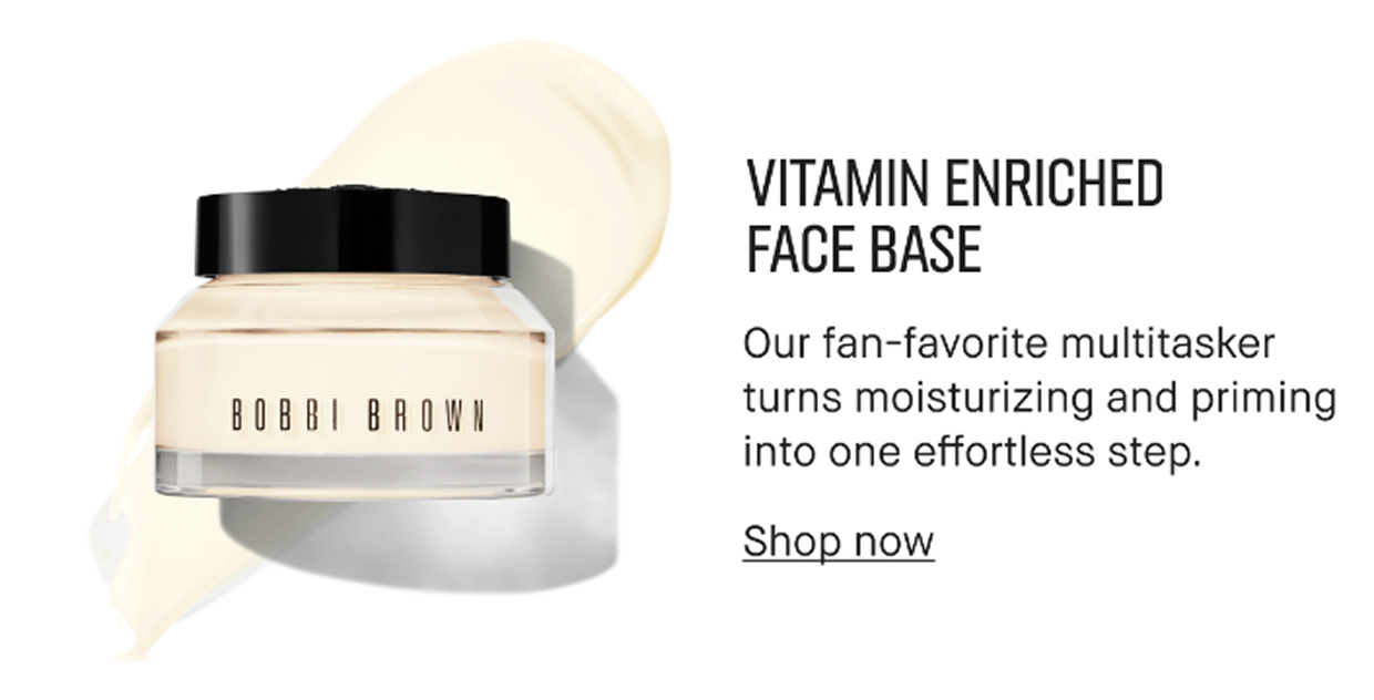 VITAMIN ENRICHED FACE BASE | Our fan-favorite multitasker turns moisturizing and priming into one effortless step. Shop now