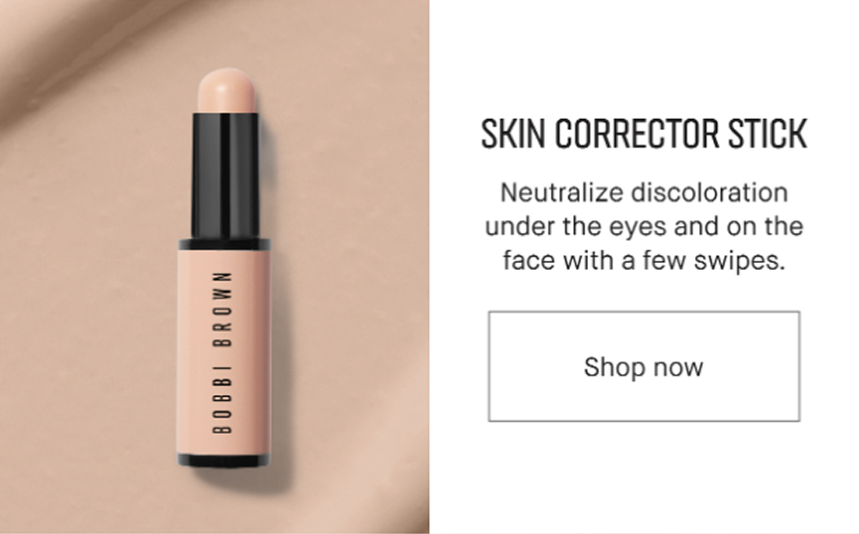 SKIN CORRECTOR STICK | Neutralize discoloration under the eyes and on the face with a few swipes. | Shop now 