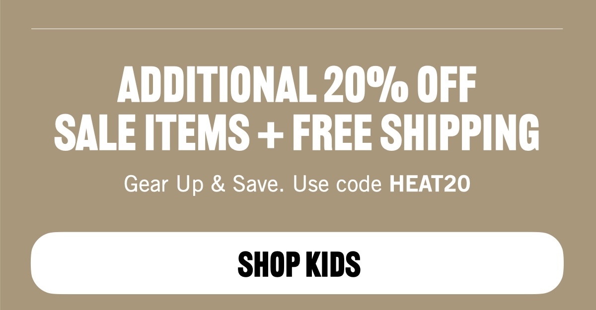 Summer Sale. Additional 20% Off Sale Items + Free Shipping