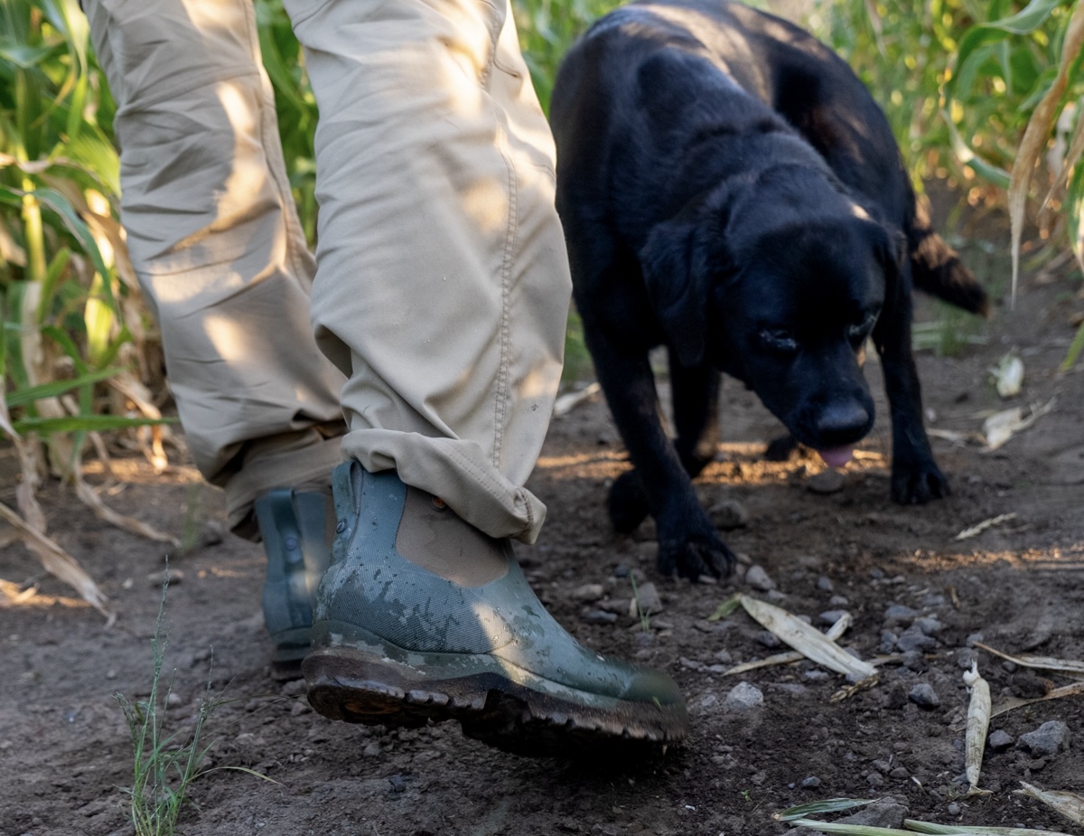 Shop our Men's Sauvie Slip-On casual boots. Great for wet weather, travel adventures and everyday chores.