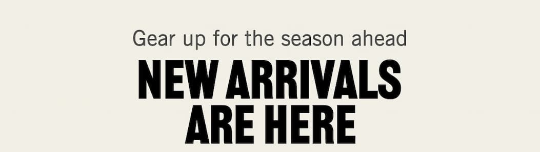 Shop our new arrivals for fall.