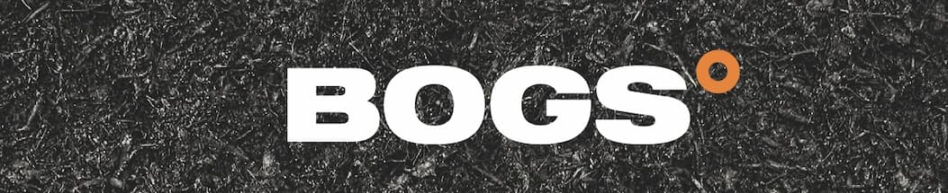 BOGS Logo. Shop now.