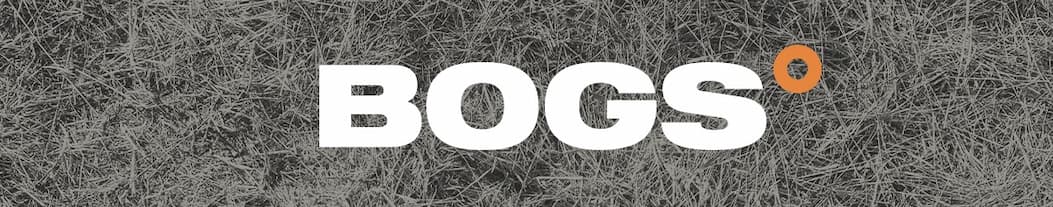 BOGS Logo. Shop now.