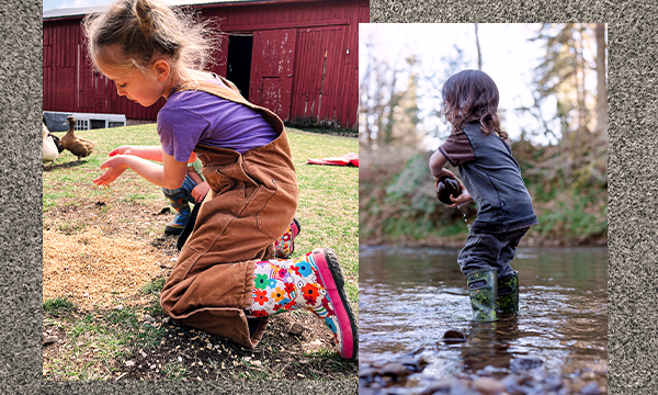 Kids Rainboot visual