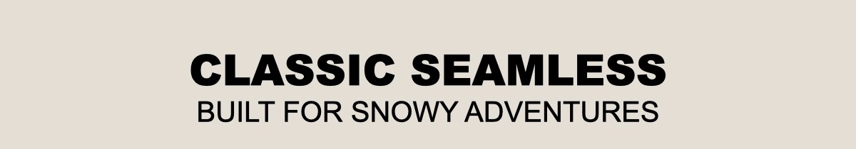 Shop our Kids' Classic seamless boots. Built for snowy adventures
