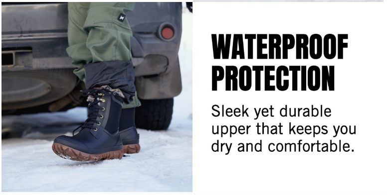 Waterproof Protection, sleek yet durable upper that keeps you dry and comfortable.Our Women's arcata winter, snow boots in black. Shop the collection. 