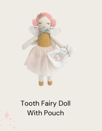 Tooth Fairy Doll With Pouch