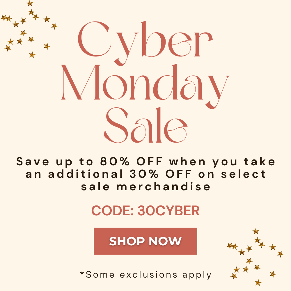 Cyber Monday Sale. Save up to 80% OFF when you take an additional 30% OFF on select sale merchandise. CODE: 30CYBER