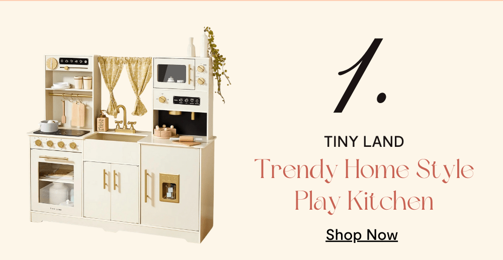TINY LAND. Trendy Home Style Play Kitchen