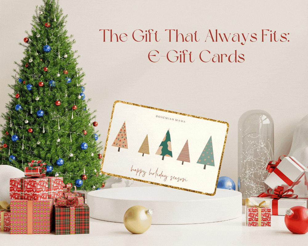 The Gift That Always Fits:  E-Gift Cards