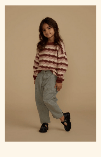 Aspen Sweater | Multi Stripe