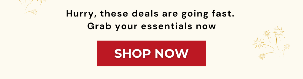 Hurry, these deals are going fast.  Grab your essentials now