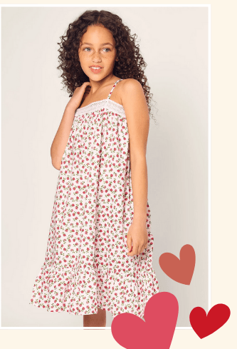 Girl's Lily Nightgown in Petite Petals