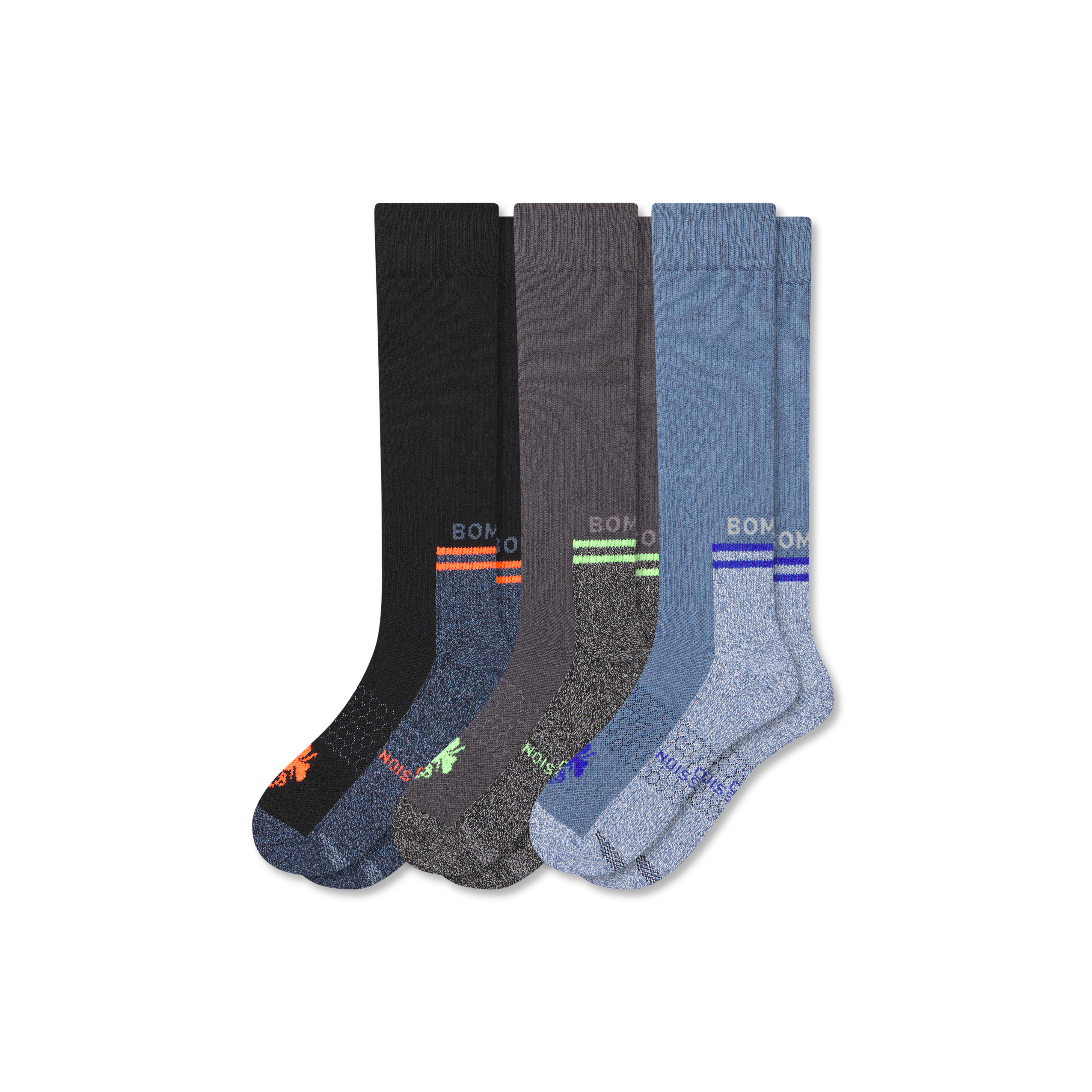 Men's Performance Compression Sock 3-Pack (20-30mmHg)