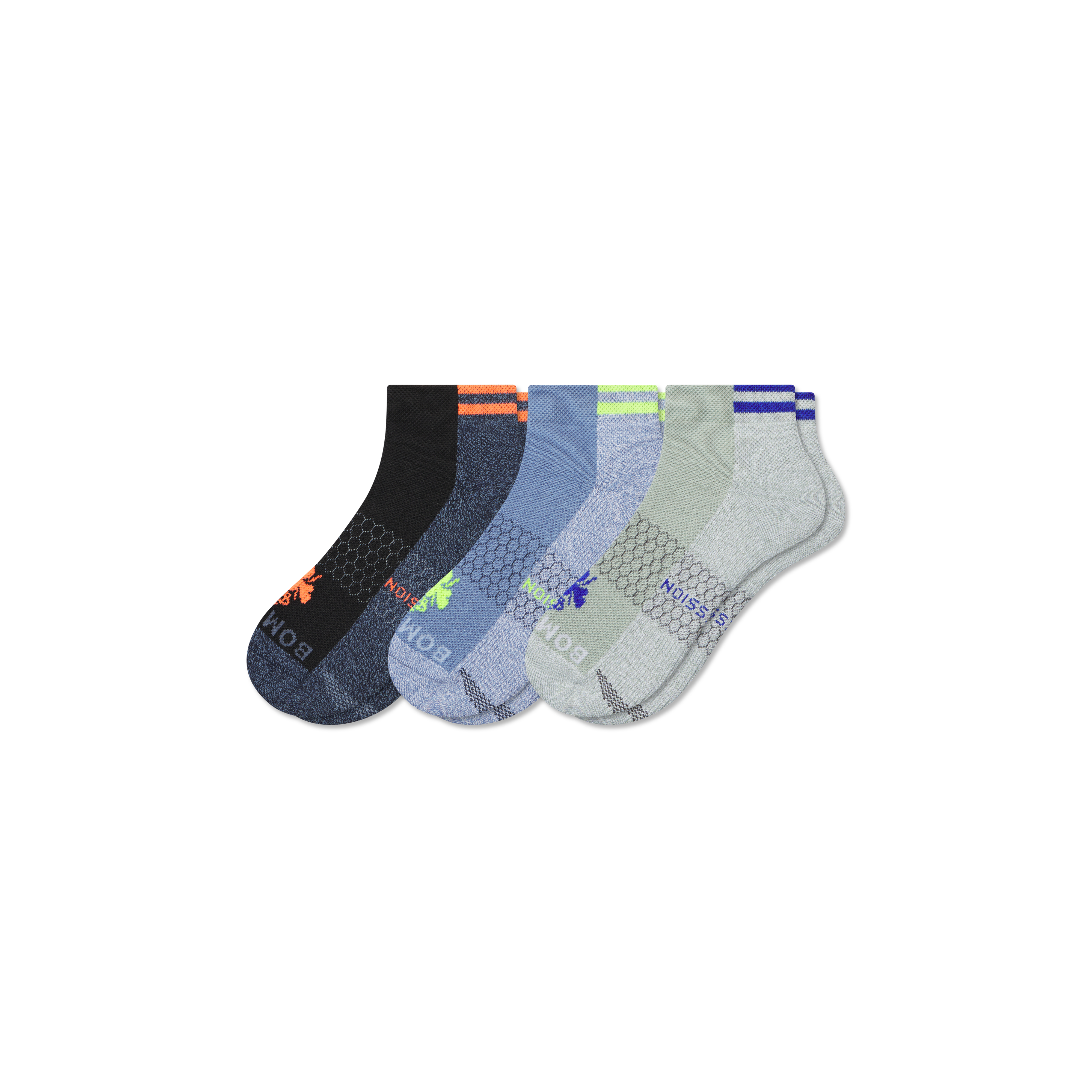 Men's Performance Compression Ankle Sock 3-Pack