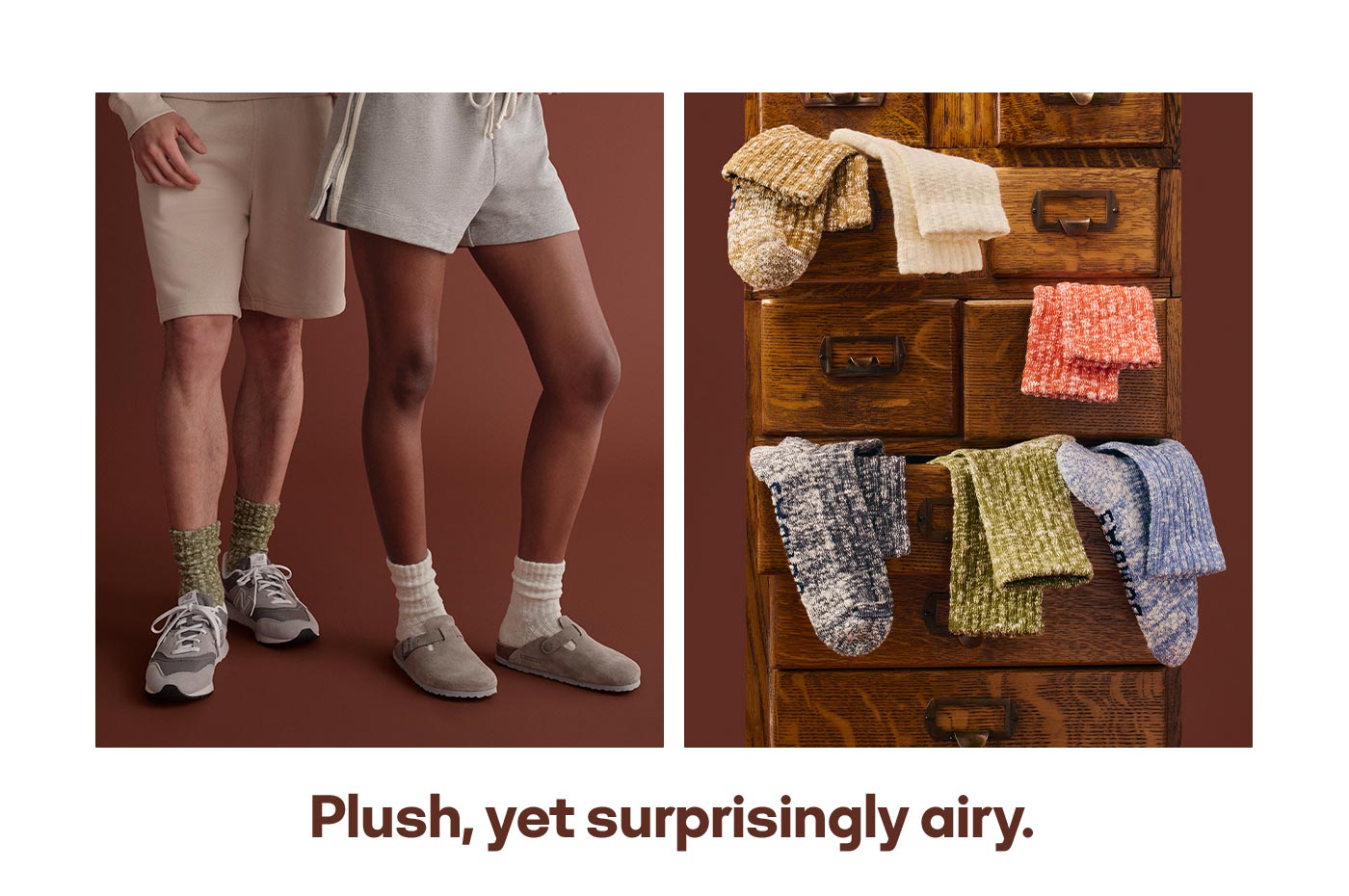 Plush, yet surprisingly airy.