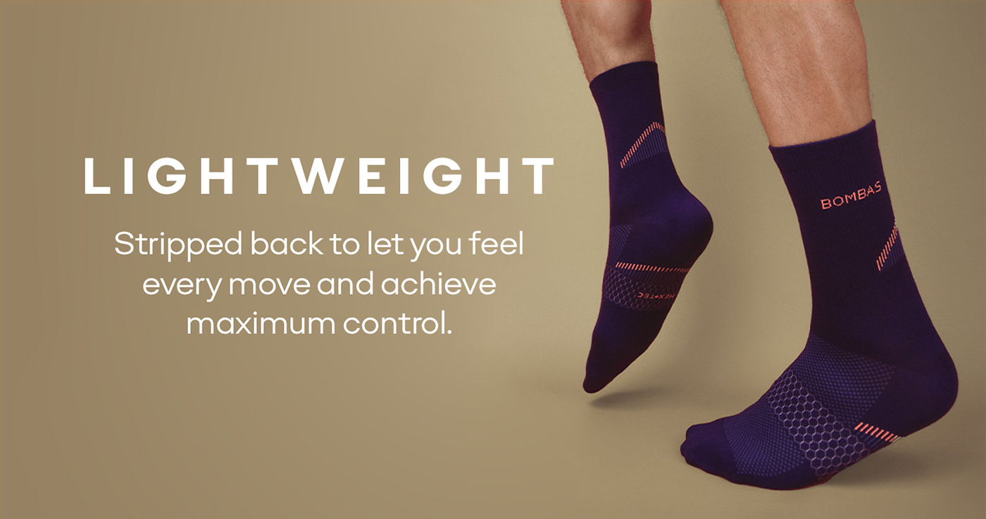 LIGHTWEIGHT | Stripped back to let you feel every move and achieve maximum control.