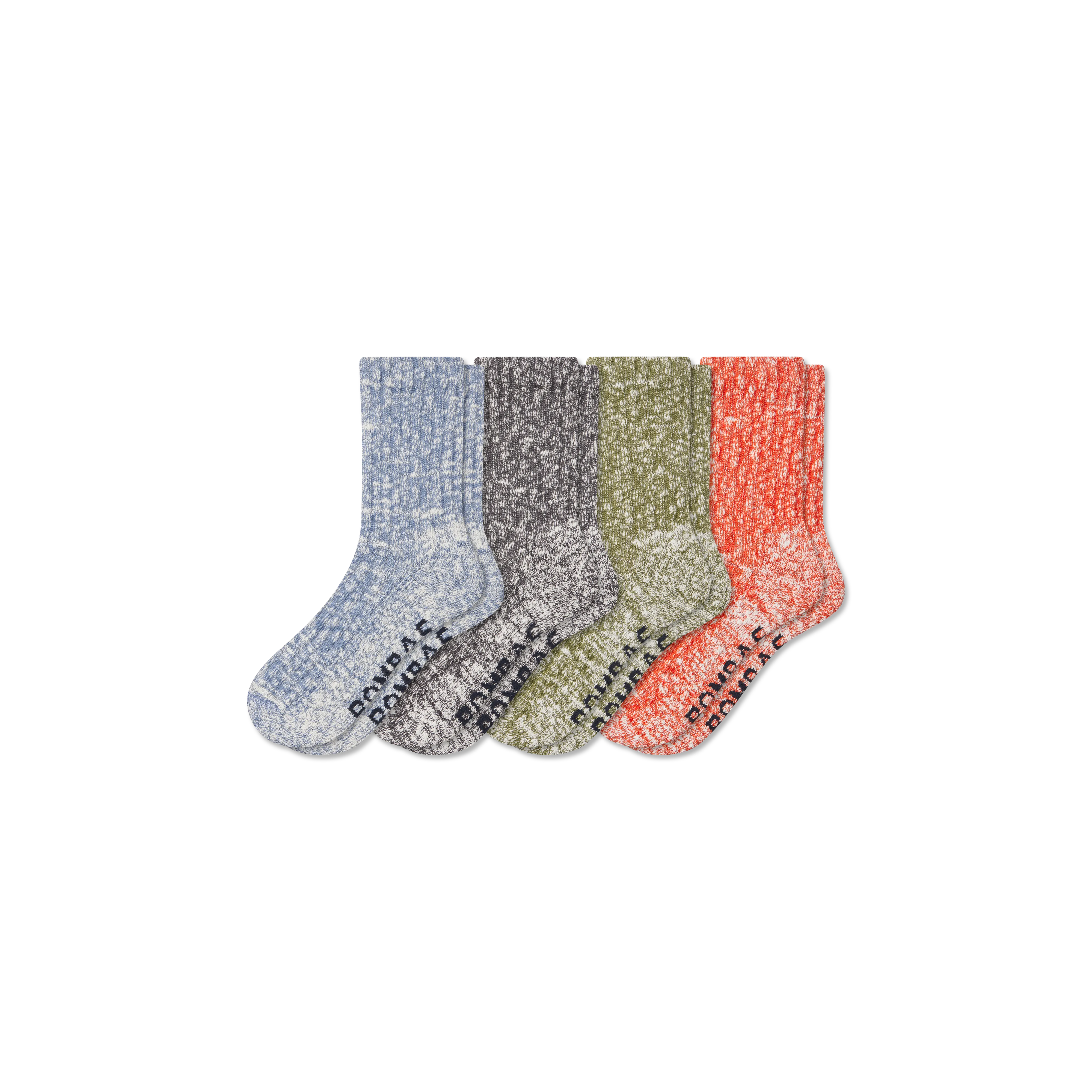 Women's Chunky Ragg Half Calf Sock 4-Pack