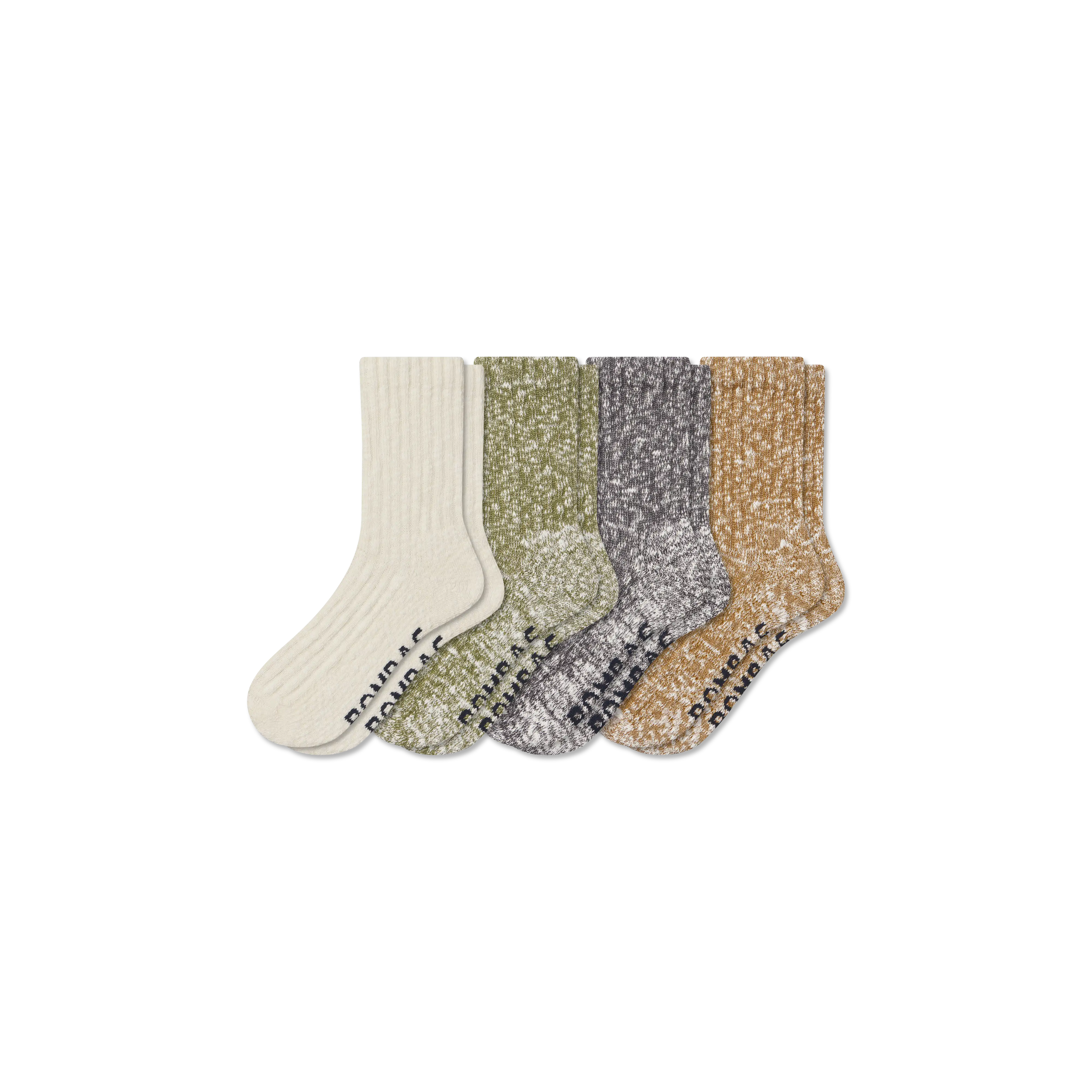 Men's Chunky Ragg Half Calf Sock 4-Pack