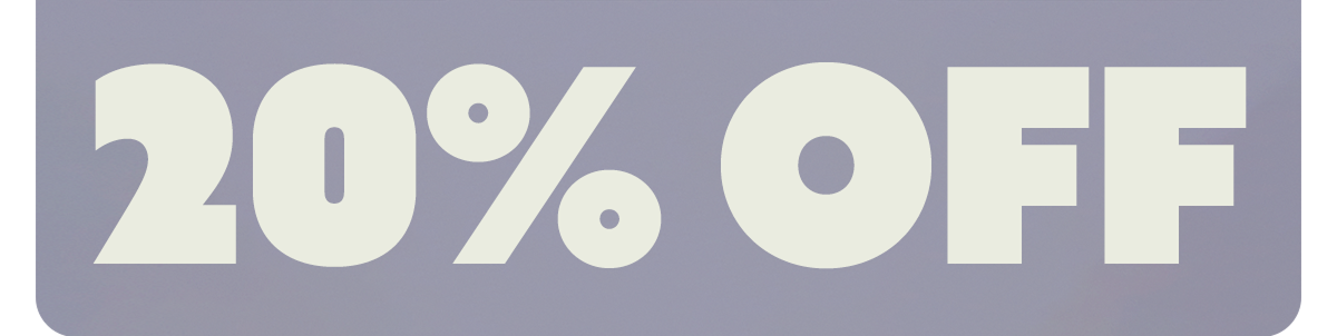 20% OFF