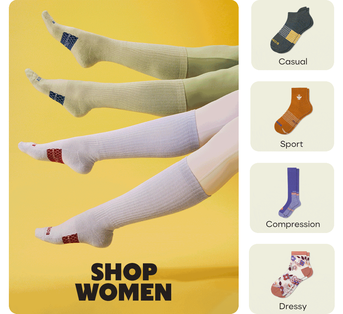 Shop Women | Casual | Sport | Compression | Dressy
