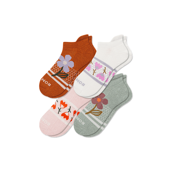 Women's Garden Party Ankle Sock 4-Pack