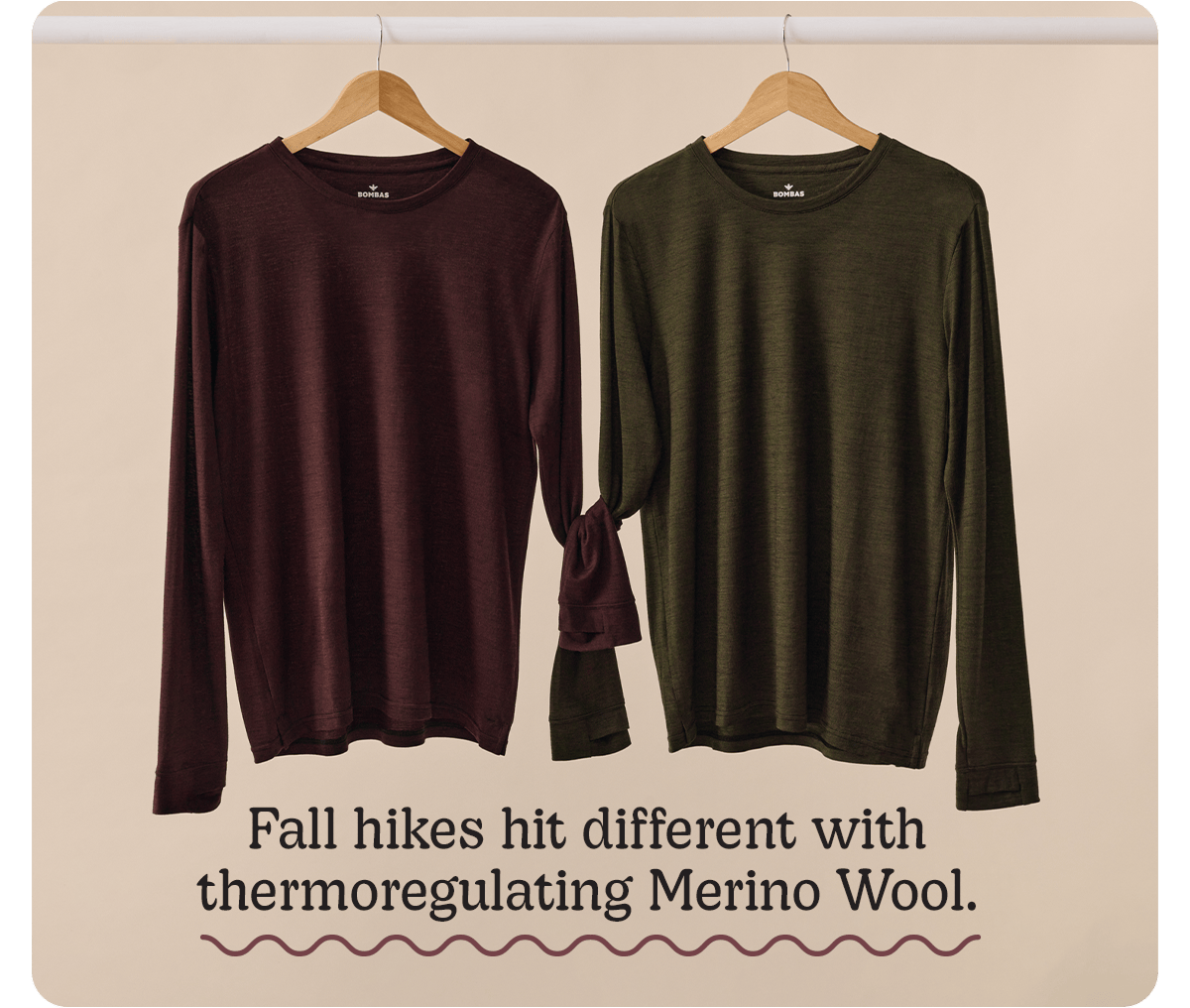 Fall hikes hit different with thermoregulating Merino Wool.