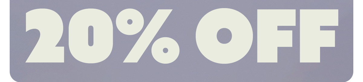 20% OFF