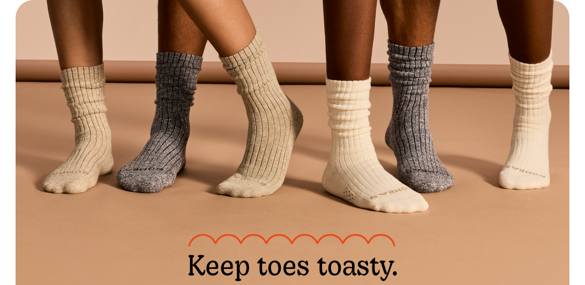 Keep toes toasty