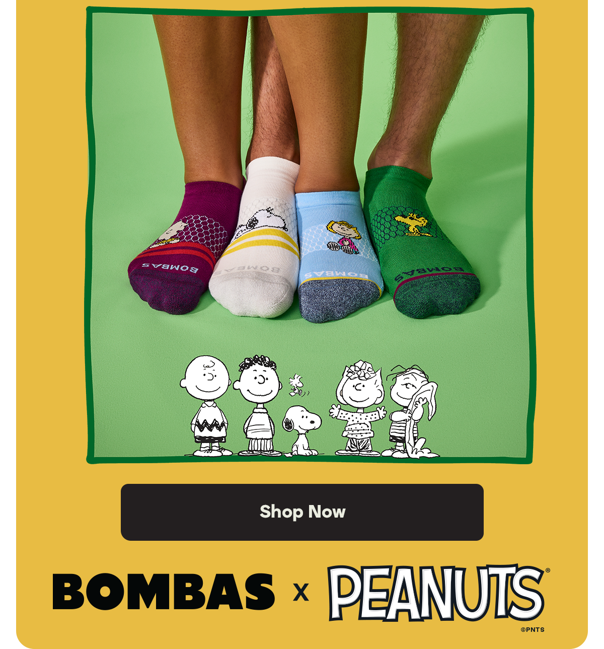 Shop Now | BOMBAS X PEANUTS