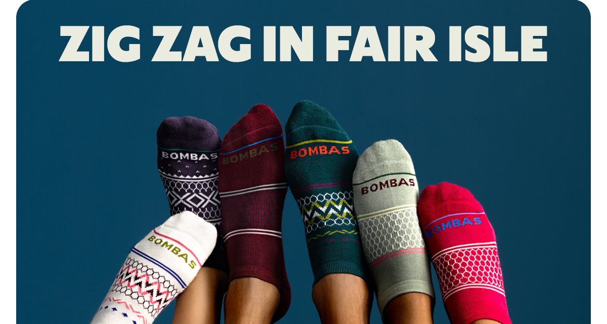 ZIG ZAG IN FAIR ISLE