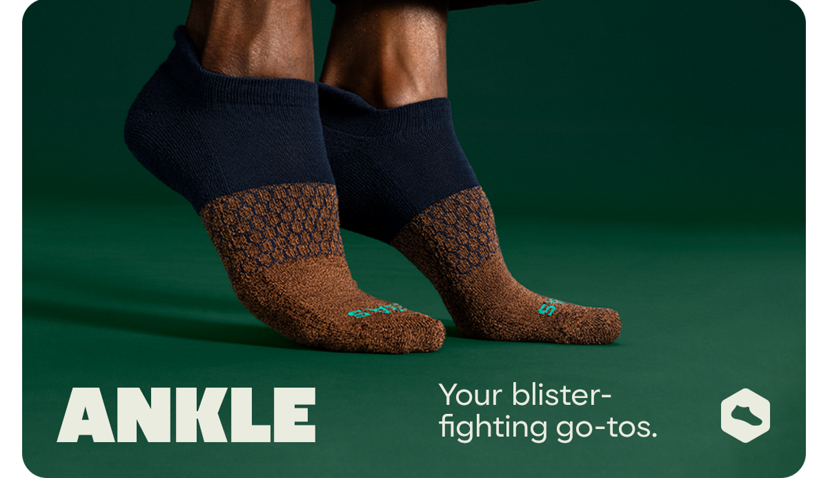 ANKLE | Your blister-fighting go-tos.