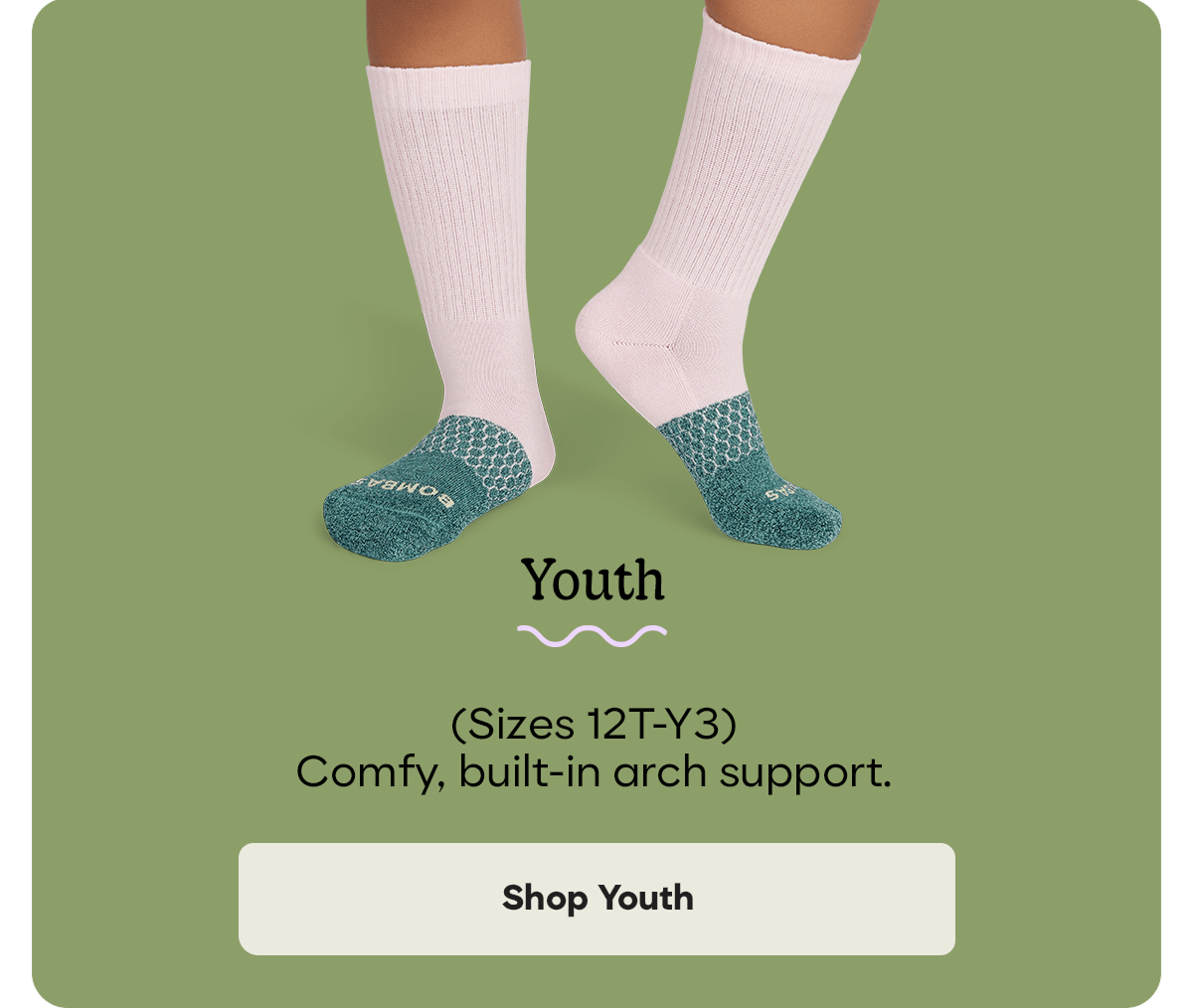 Youth (Sizes 12T-Y3) Comfy, built-in arch support. Shop Youth